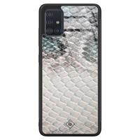 Samsung Galaxy A51 glazen hardcase - Oh my snake - thumbnail