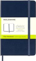 Moleskine notitieboek, ft 9 x 14 cm, effen, harde cover, 192 blad, saffier - thumbnail