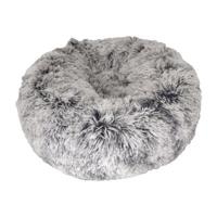 Croci hondenmand donut bicolor zwart - thumbnail