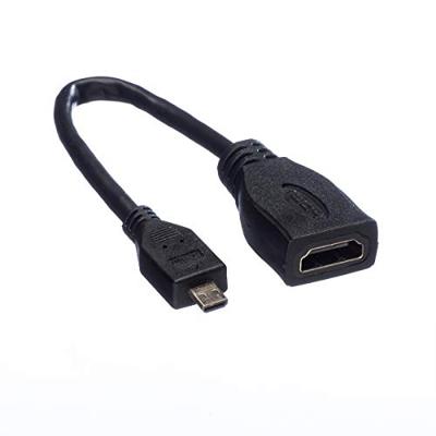VALUE HDMI High Speed Kabel met Ethernet, HDMI F - Micro HDMI M, 0,15 m