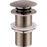 Wiesbaden Caral Verlengde Clickwaste Afvoerplug Geborsteld Staal 5/4" - thumbnail