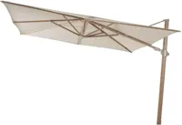 4 Seasons Outdoor zweefparasol siesta premium 300x300cm sand - thumbnail