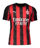 AC Milan Shirt Thuis Junior 2025/2026 - Maat 176 - Kleur: RoodZwart | Soccerfanshop - thumbnail