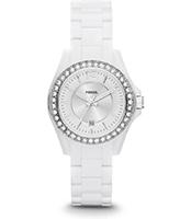 Horlogeband Fossil ES3251 Kunststof/Plastic Wit 14mm - thumbnail