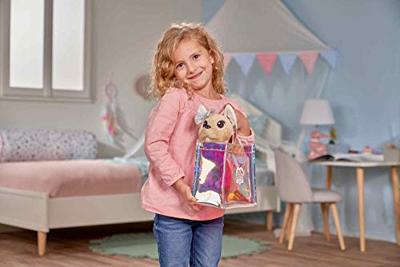 Simba Chi chi love shimmer knuffelhond in tas