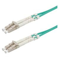 ROLINE glasvezelkabel 50/125µm OM3, LC/LC, Low-Loss connector, turkoois, 3 m - thumbnail