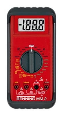 BENNING MM 2 Digitale Multimeter cat III 600v - thumbnail