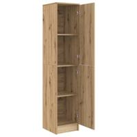 Hoge kast Artisan Eiken 35 x 39 x 168 cm - thumbnail