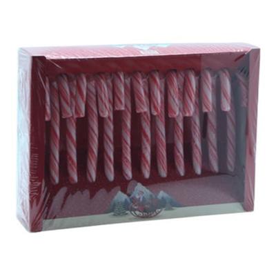Holland Foodz Candy canes rood-wit doosje (12 stuks)