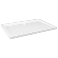 VidaXL Douchebak rechthoekig 80x110 cm abs wit - thumbnail