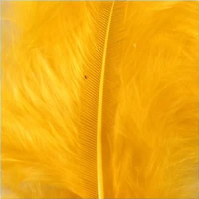 Creativ Company Dons, afm 7-8 cm, ca. 375 stuk, geel, 50 gr/ 1 doos Creativ Company Dons, afm 7-8 cm, ca. 375 stuk, geel, 50 gr/ 1 doos