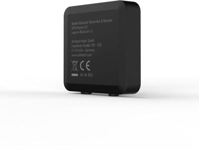 Oehlbach: BTR Xtreme 5.0 Mobiele Bluetooth-zender / ontvanger - Zwart