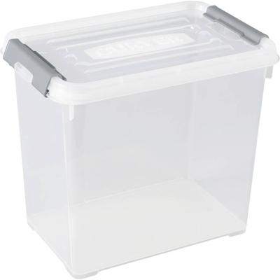Curver Handy+ Opbergbox 9 liter - Transparant - Handige en ruime opbergoplossing