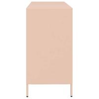 Dressoir 135x39x73,5 cm koudgewalst staal roze - thumbnail