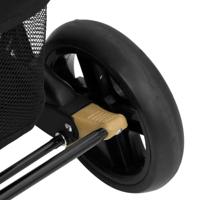 Tweeling kinderwagen staal taupe - thumbnail