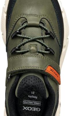 Baskets J56LCA -J FLEXYPER PLUS BOY-GEOX kaki Baskets J56LCA -J FLEXYPER PLUS BOY-GEOX kaki