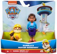Paw Patrol Hero Pups Rubble + Burgemeester Goodway - thumbnail