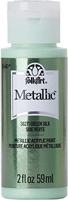 FolkArt • metallic acrylic paint green silk 59ml - thumbnail