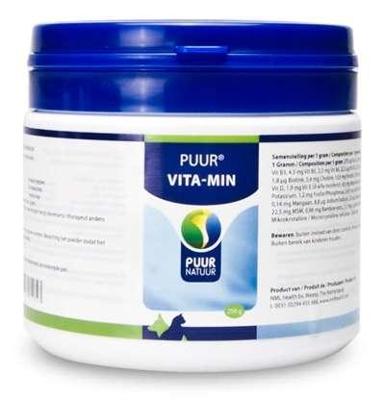 PUUR NATUUR VITA-MIN (VITAMINEN EN MINERALEN) HOND EN KAT - thumbnail