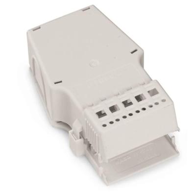 Trekontlastplaat, rastermaat 10,16 mm, lichtgrijs WAGO GmbH & Co. KG 832-533 WAGO Inhoud: 45 stuk(s)