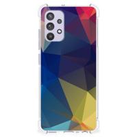 Samsung Galaxy A32 4G | A32 5G Enterprise Editie Shockproof Case Polygon Dark - thumbnail