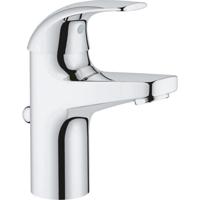 GROHE Start Curve waterbesparende wastafelkraan S-size met afvoerplug chroom 23805000 - thumbnail
