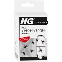 HGX vliegenvangers doosje a 4 stuks - thumbnail