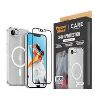 PanzerGlass 3-in-1 Case Flagship Set (hoesje + beschermglas) Apple iPhone 16e MagSafe compatible, Stootbestendig - thumbnail