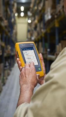Fluke Networks LIQ-DUO-VFL-LFD-H6EU Netwerktester Geschikt voor: CAT 4, CAT 5, CAT 5e, CAT 6, CAT 6A, WiFi 6E, Kabel, 10 Gbit/s - thumbnail