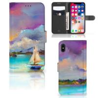 Hoesje Apple iPhone Xs Max Boat - thumbnail