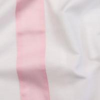 Dommelin Dommelin Dekbedovertrek Listra Satijn 300TC Wit-Lichtroze 240x200/220 cm - thumbnail