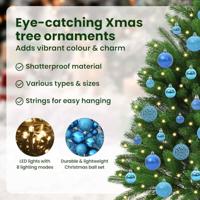 VidaXL Kerstboom met 150 led met standaard groen 120 cm pe - thumbnail