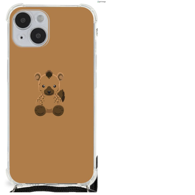 iPhone 14 Plus Stevig | Bumper Hoesje | Baby Hyena iPhone 14 Plus Stevig | Bumper Hoesje | Baby Hyena
