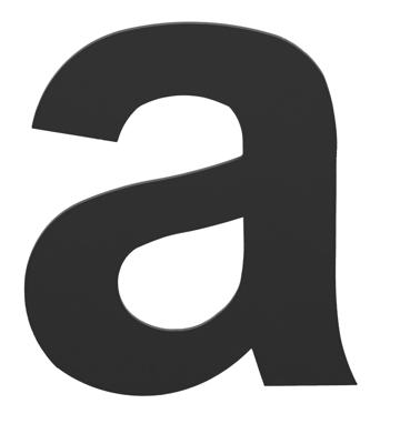 Formani Basics LBHN100 huisletter A- mat zwart