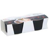 Alpina Mini ovenschaal zwart 2 stuks - thumbnail