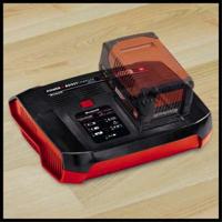 Origineel Einhell Lader Power-X-Boostcharger 6 a Power X-Change (Li-Ion, geschikt voor alle PXC-accu's, boost-modus voor snel laden, intelligent laadbeheer, 6-traps laadsysteem), rood-zwart - thumbnail