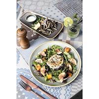 Bord olympia kiln coupe 23cm 6 stuks mosgroen - thumbnail