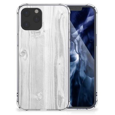 iPhone 12 Pro Max Stevig Telefoonhoesje White Wood