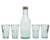 Glazenset Kitchen Goods Transparant Kristal - thumbnail