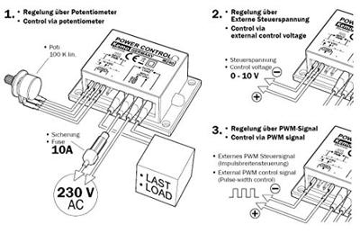 Kemo M240 Vermogensregelaar Module 230 V/AC 10 A