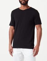 Tommy Hilfiger T-shirts V-hals stretch 3-pack zwart - thumbnail