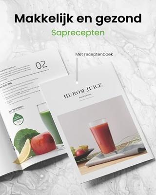 Hurom H320N Zwart - Slowjuicer | Juicer | Groenten en Fruitpers - Black Friday