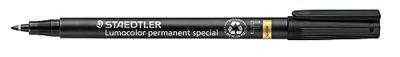 Viltstift Staedtler Lumocolor 319 special permanent F zwart | 10 stuks