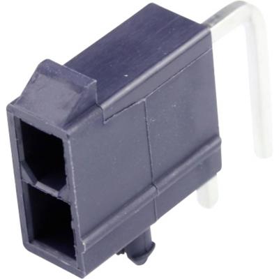 Molex 1724480002 Female header, inbouw (standaard) Totaal aantal polen: 2 Rastermaat: 4.2 mm Inhoud: 1 stuk(s) Tray