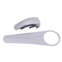 Gazelle Kettingkastkapje mildly geometric / twoline mg 2e montage - grijs - thumbnail