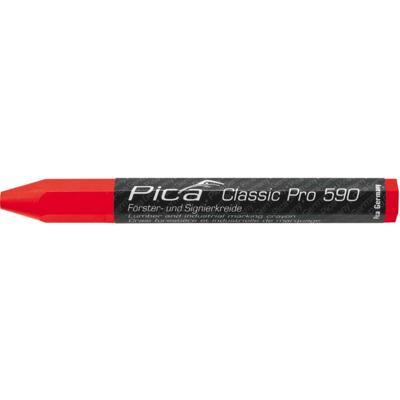 Pica 590/40 Markeerkrijt PRO 12x120mm rood, 12st. Pica 590/40 Markeerkrijt PRO 12x120mm rood, 12st.