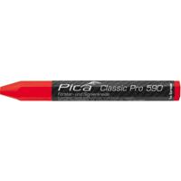 Pica 590/40 Markeerkrijt PRO 12x120mm rood, 12st. - thumbnail
