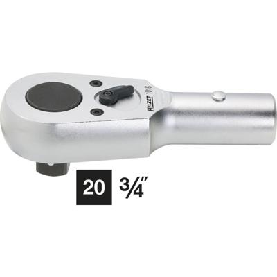 Hazet 1016 Ratelkop 3/4 (20 mm) 165 mm
