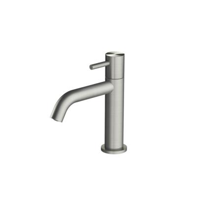 Hotbath Archie Fonteinkraan - Opbouw - Uitvoering IX - Geborsteld RVS - Roestvrijstaal - 160 mm - Waterbesparend
