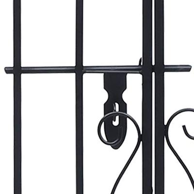 VidaXL Poort decoratief 122x20,5x100 cm smeedijzer